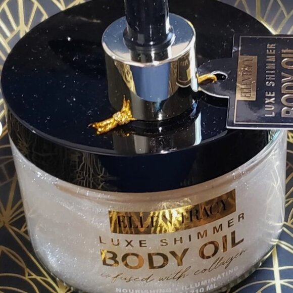 Ellen Tracy Luxe Shimmer Body Oil infused with collagen 7.1 oz NWOB - Picture 1 of 2